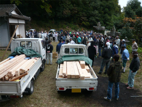 四国山弘法堂建て替え
