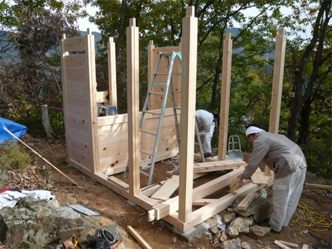 四国山弘法堂建て替え