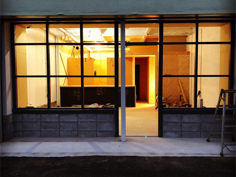 カフェの建築