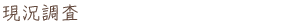 現況調査